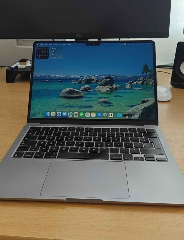 Macbook Air M2. 16 GB. 256GB, 256 GB, 13 pouces, Utilisé, Azerty