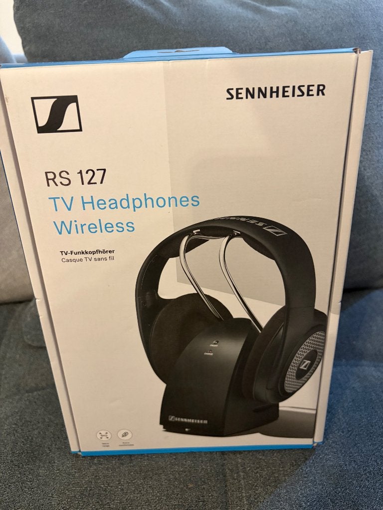 Casque TV sans fil Sennheiser RS127, Sans fil, Sennheiser, Noir, Enlèvement
