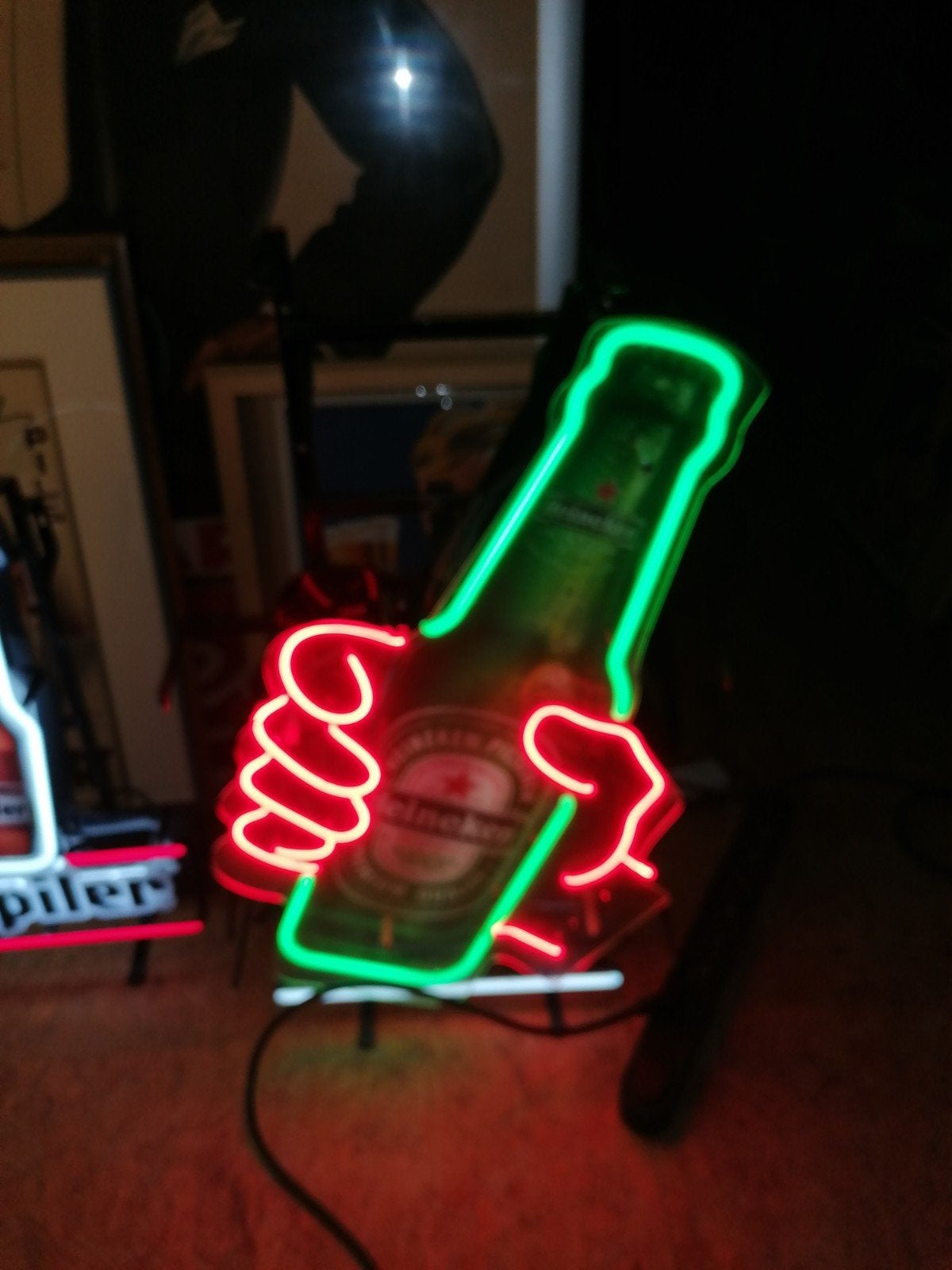 Heineken reclame neon, Verzamelen, Ophalen