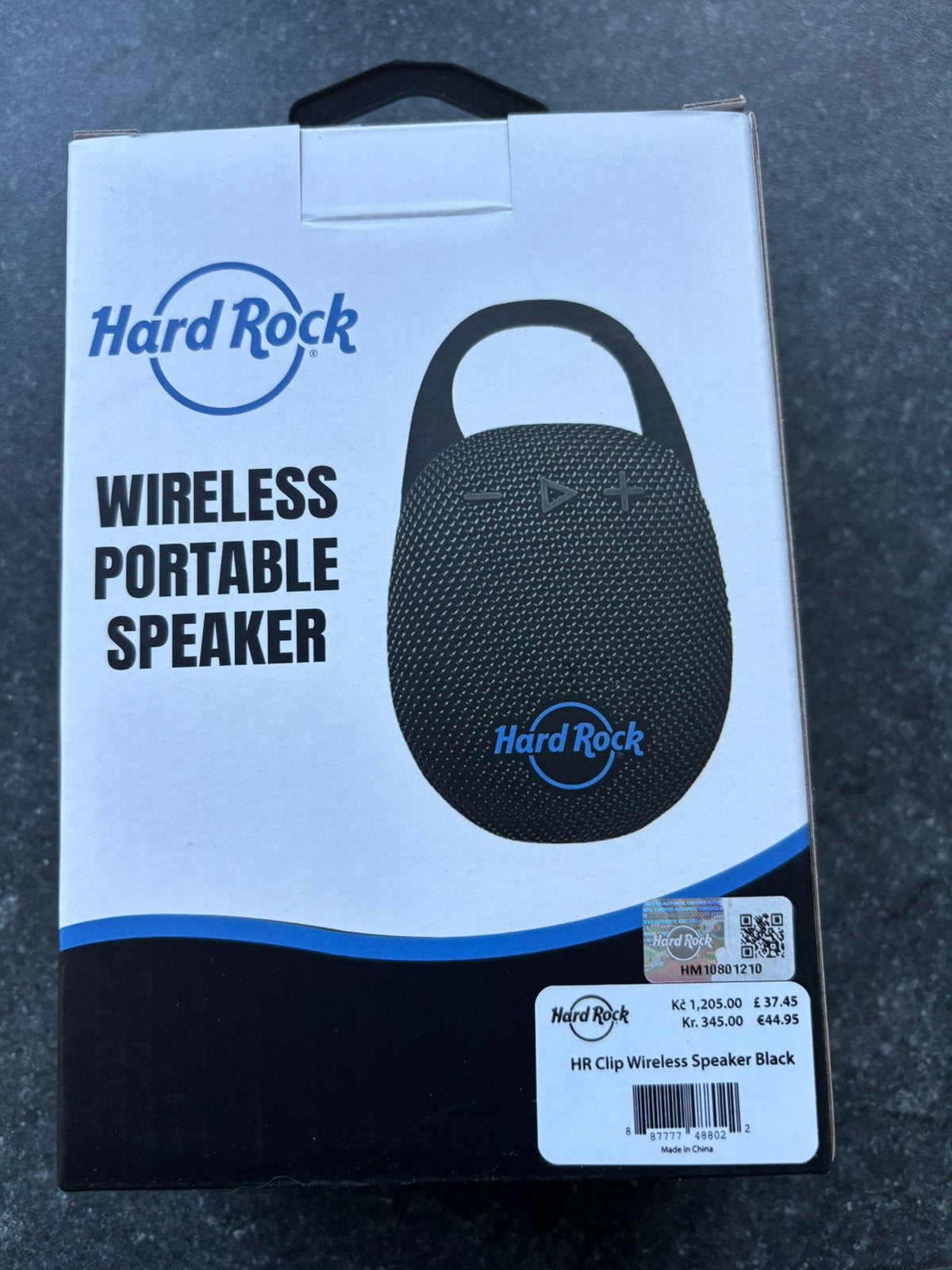 Hard Rock Cafe speaker, Bluetooth, Ophalen, Nieuw, Draagbare speaker