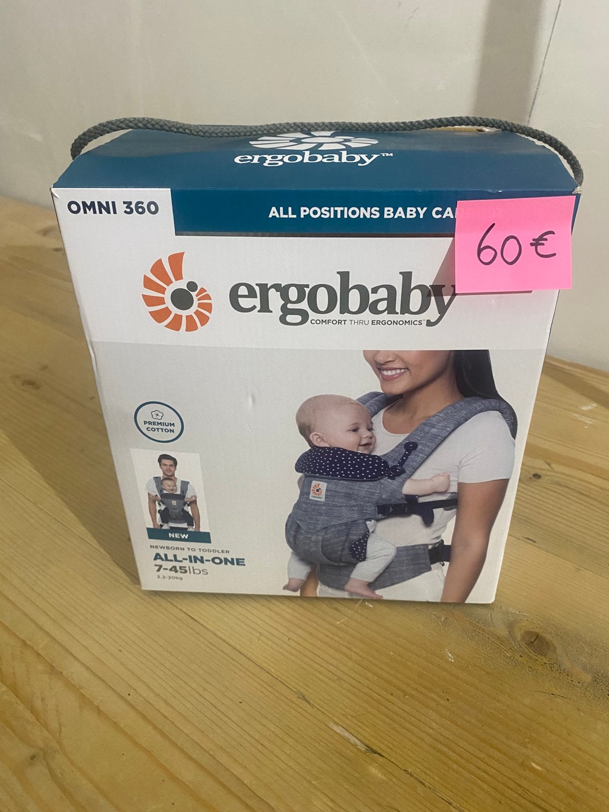 Ergobaby Omni 360 draagzak, Enlèvement, Comme neuf, Écharpe de portage