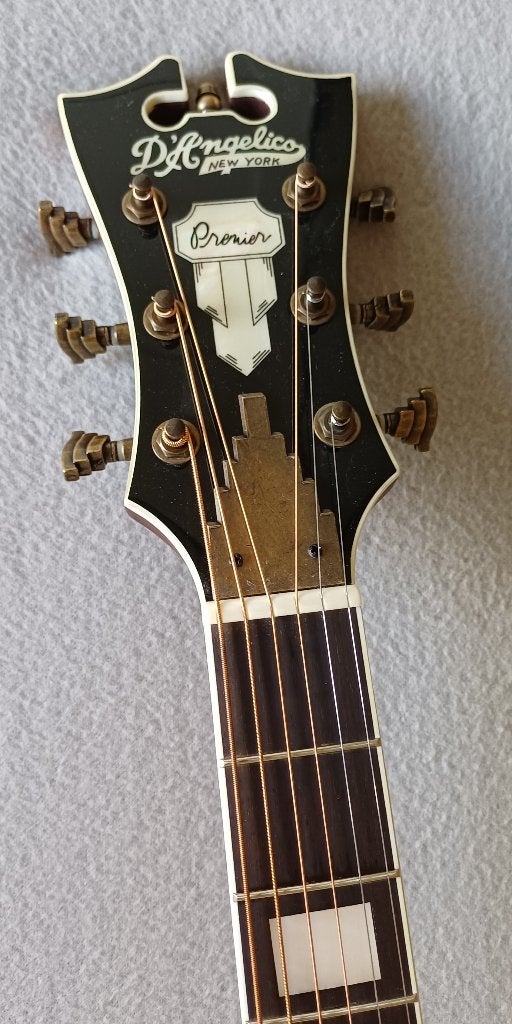 Nieuwe D'Angelico elektro-akoestische massieve top, Ophalen