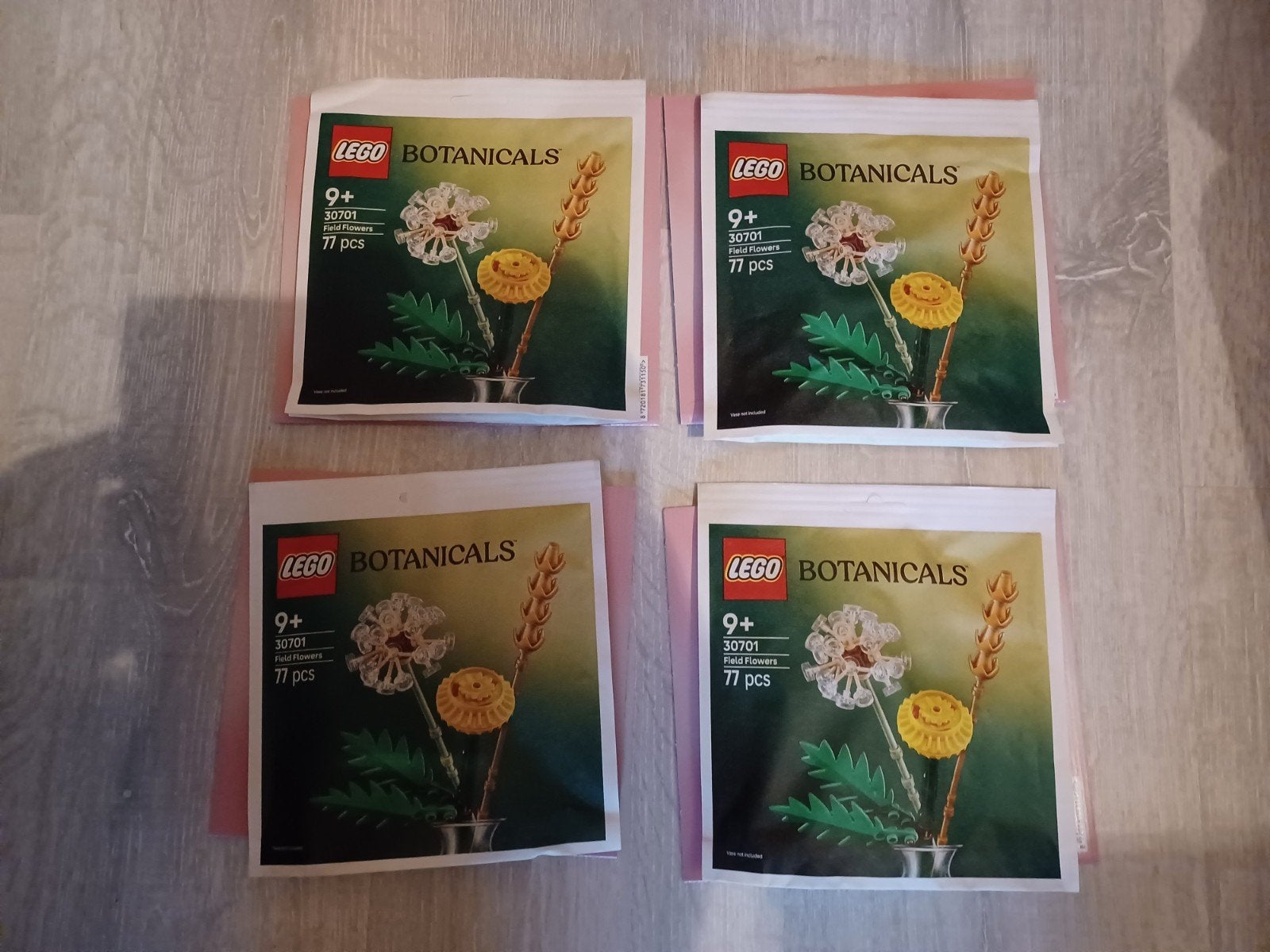 4 lego sets botanical veldbloemen, Verzamelen, Speelgoed, Ophalen of Verzenden, Nieuw