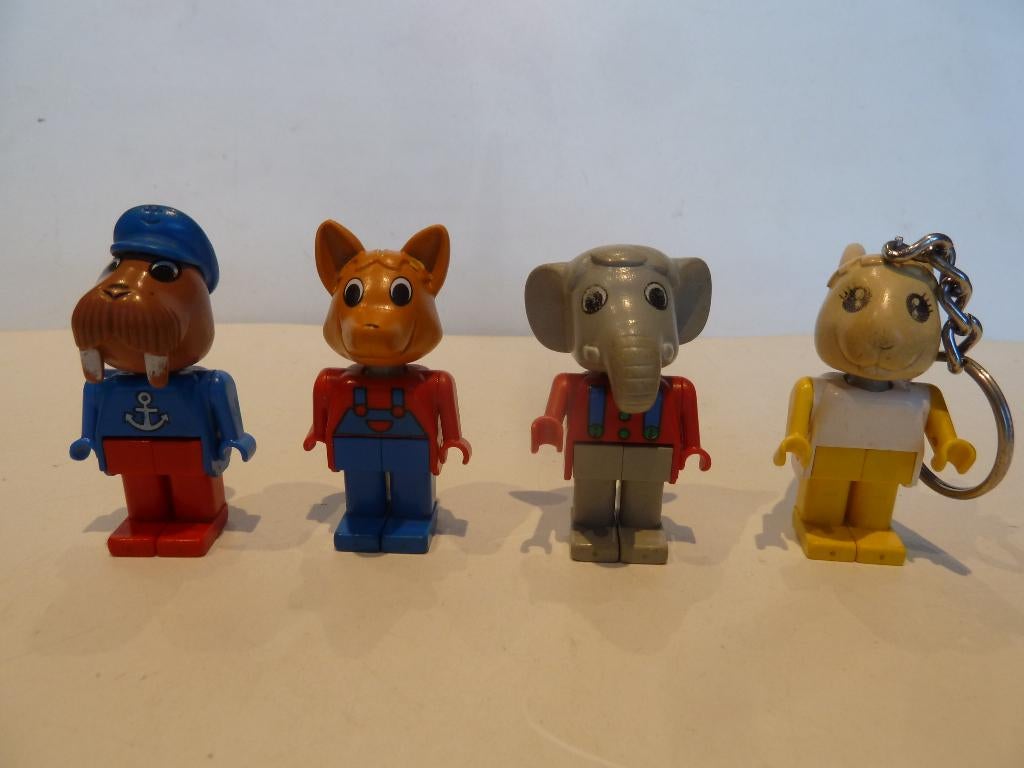 Figurines Lego Vintage Fabuland, Lego, Minifigurine, Utilisé, Complet