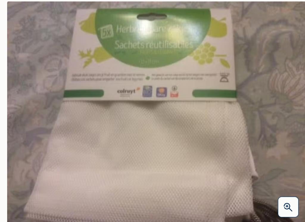 Sacs réutilisables pour fruits et légumes, Maison & Meubles, Cuisine | Linge de cuisine, Enlèvement ou Envoi, Neuf, Blanc, Autres types
