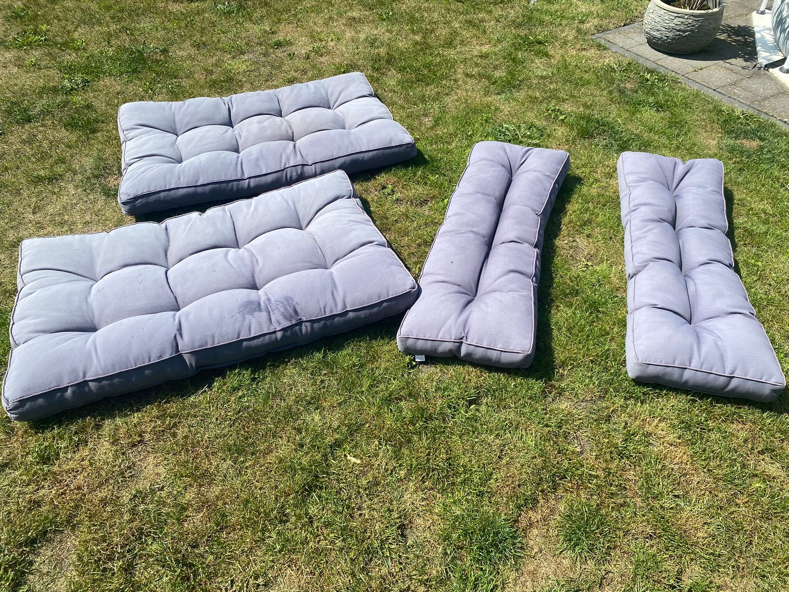 Hartman kussens voor op paletten - 2 st, Tuin en Terras, Ophalen, Gebruikt