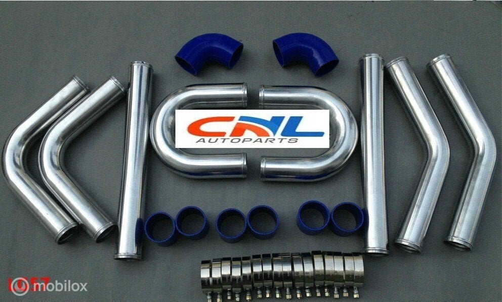 57mm Intercooler TurboPipe Piping Kit/ silicone hose, Nieuw, Ophalen of Verzenden