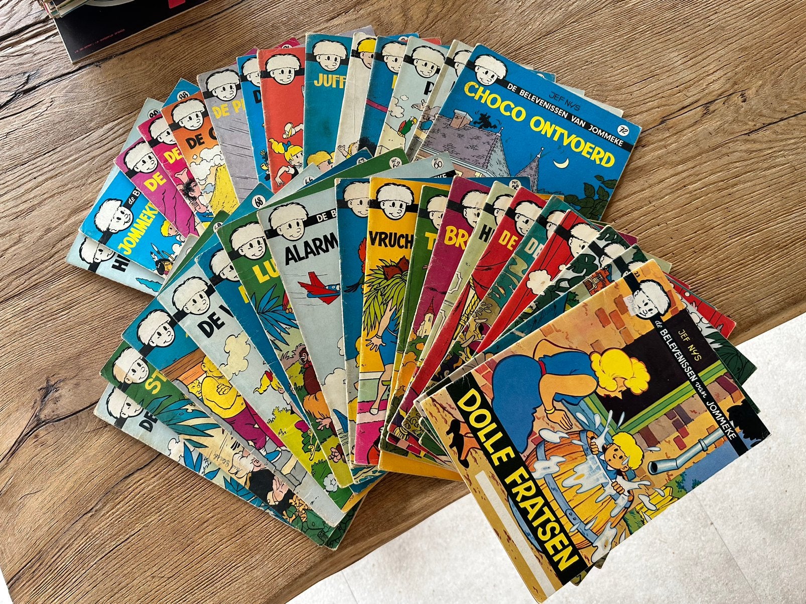 Jommeke, Boeken, Stripverhalen, Meerdere stripboeken, Ophalen, Gelezen