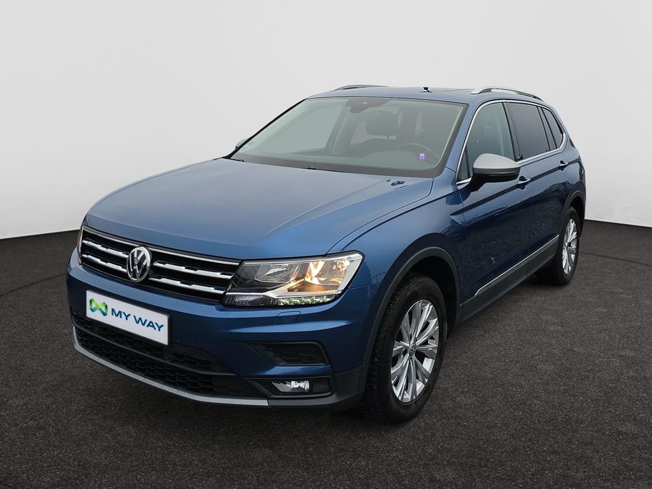 Volkswagen Tiguan Allspace 1.5 TSI Comfortline OPF, Auto's, Blauw, Automatische klimaatregeling, Handgeschakeld, SUV of Terreinwagen