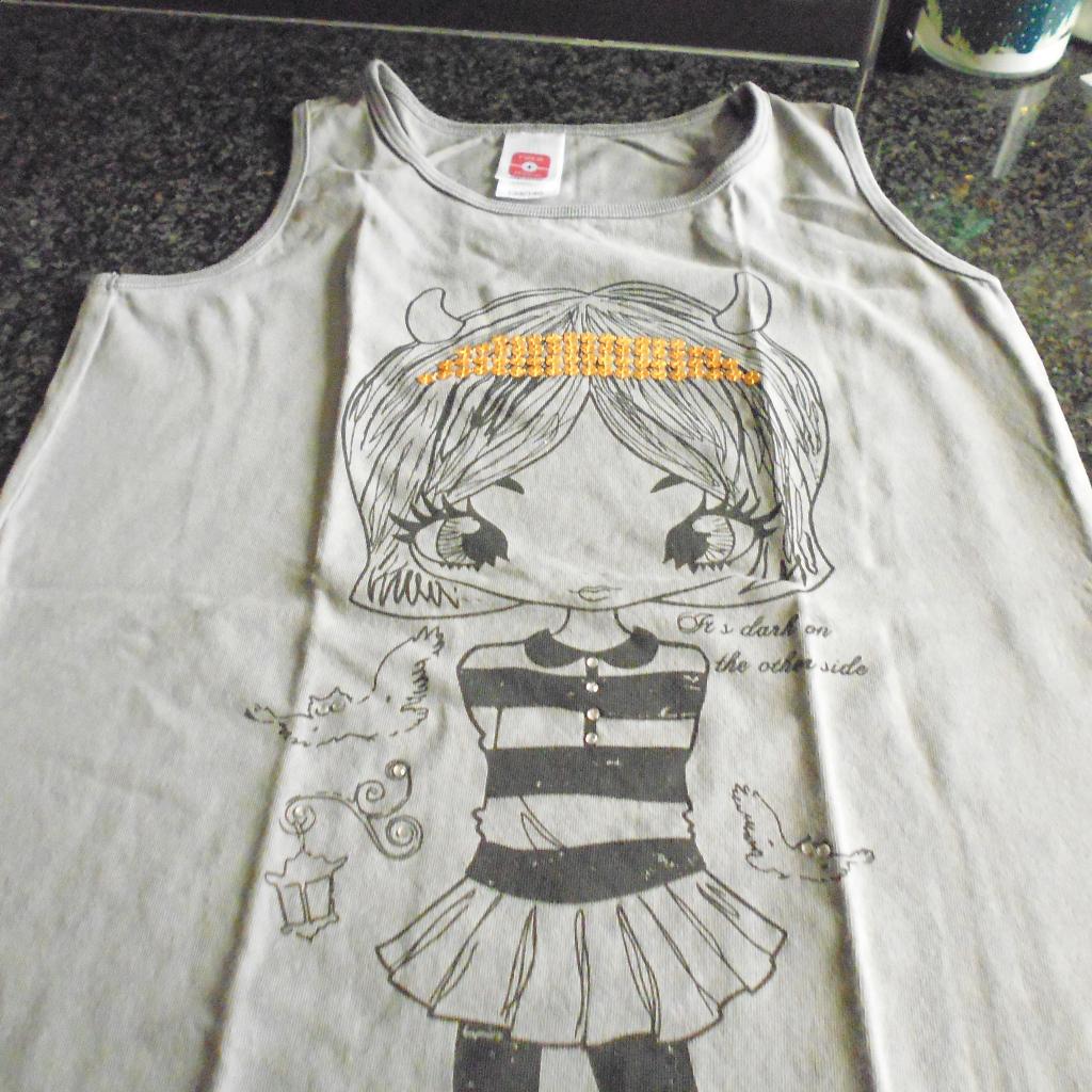 grijs meisjes t shirt m134/140, Kinderen en Baby's, Kinderkleding | Maat 134, Ophalen of Verzenden