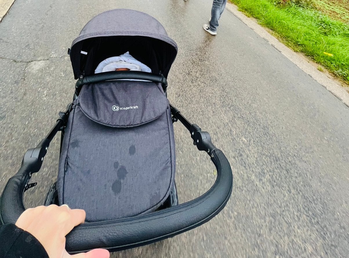 Poussette trio kinderkraft, Autres marques, Avec siège auto, Enlèvement, Utilisé