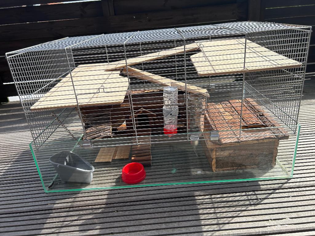 Hamsterkooi, Animaux & Accessoires, Rongeurs & Lapins | Cages & Clapiers, Moins de 60 cm, 75 à 110 cm, Enlèvement, Utilisé