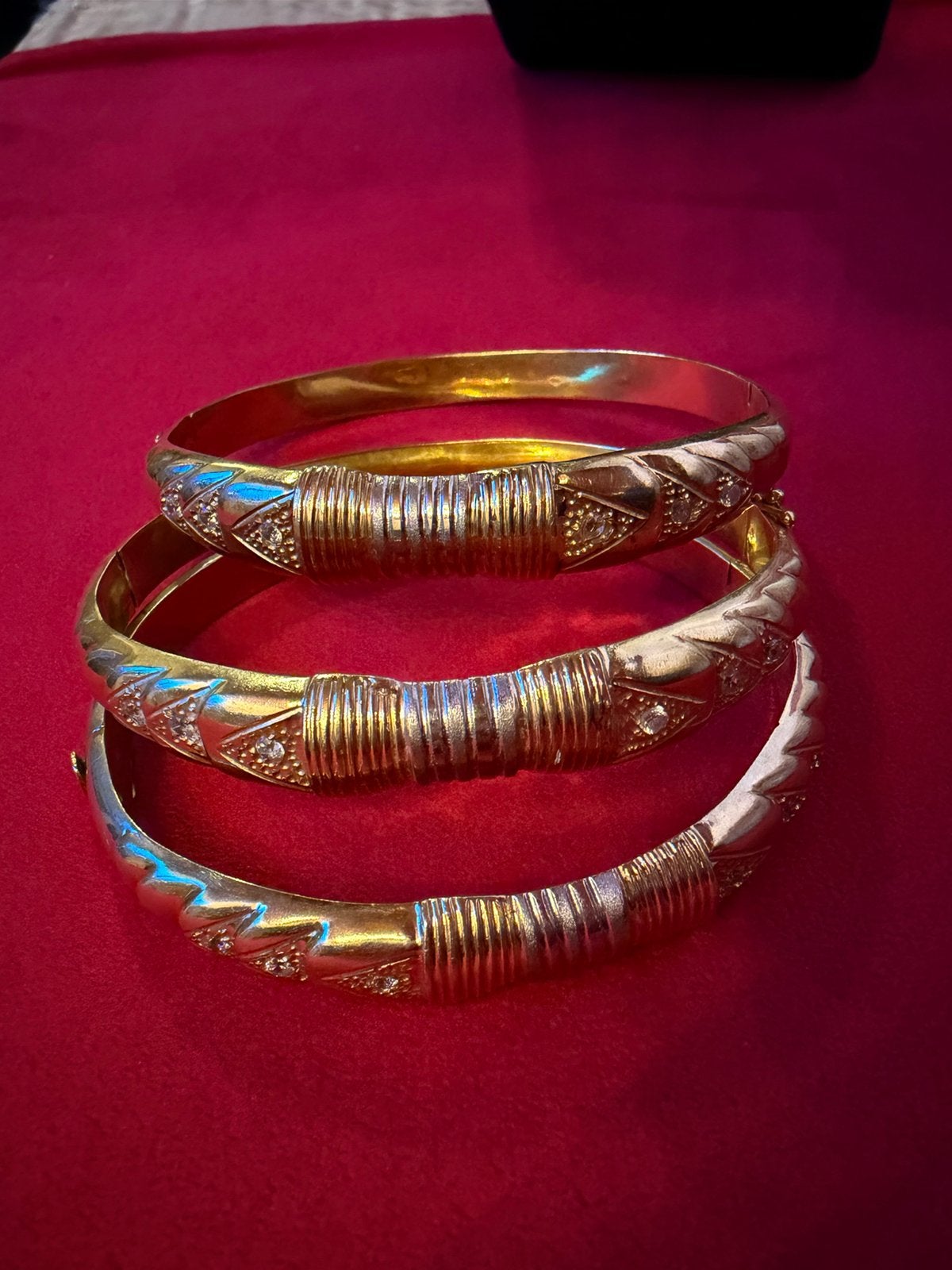 Bracelet en or 18 carats, Bijoux, Sacs & Beauté, Enlèvement, Comme neuf, Or, Or