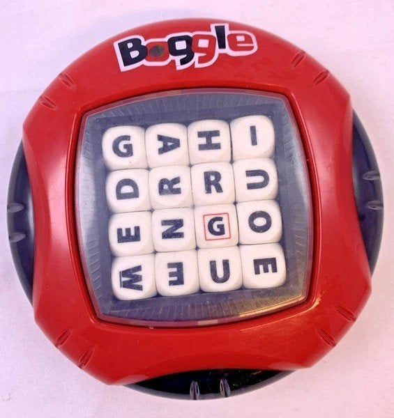 Jeu de mots électronique Hasbro Boggle, jeu de voyage, Jeu de voyage, 1 ou 2 joueurs, Comme neuf, Hasbro