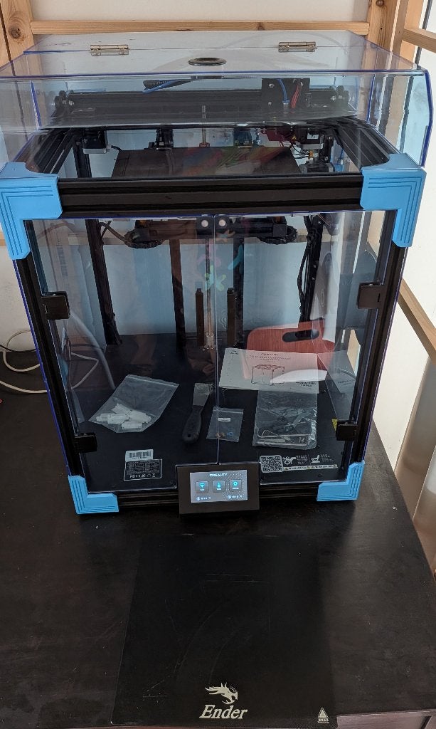 Imprimante 3D Creality Ender 6 CoreXY + capot + plateau PEI, Enlèvement, Utilisé, Filament, Creality