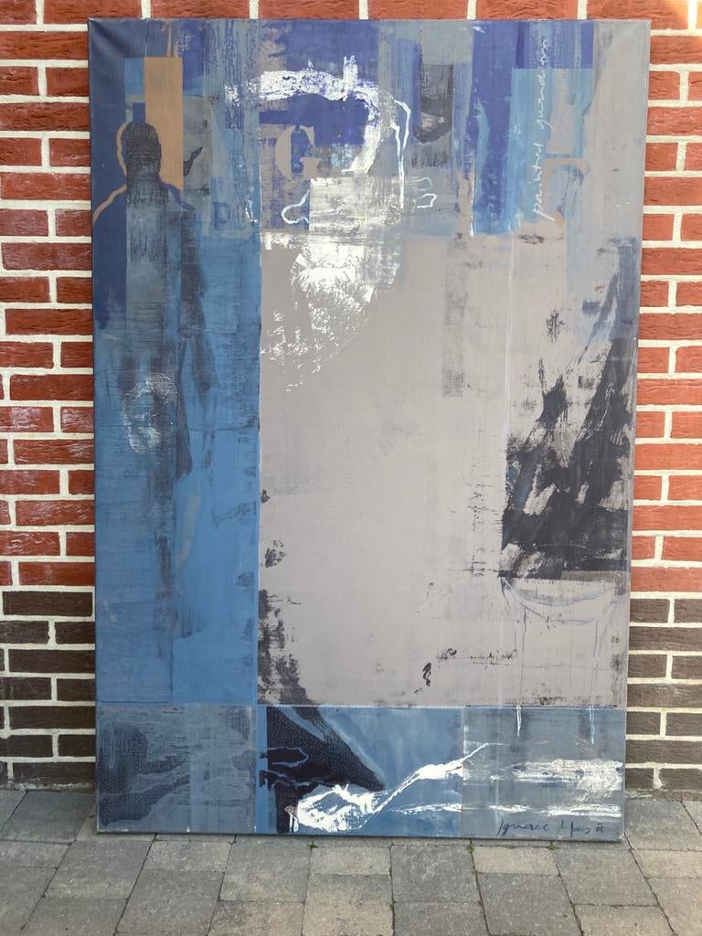 Schilderij Ignace Maes, Antiek en Kunst, Ophalen