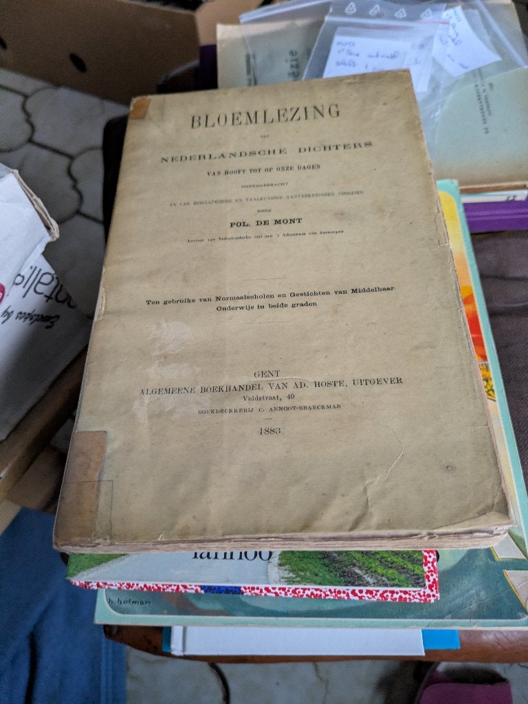 Bloemlezing uit Nederlandse dichters, Livres, Poèmes & Poésie, Enlèvement ou Envoi, Utilisé