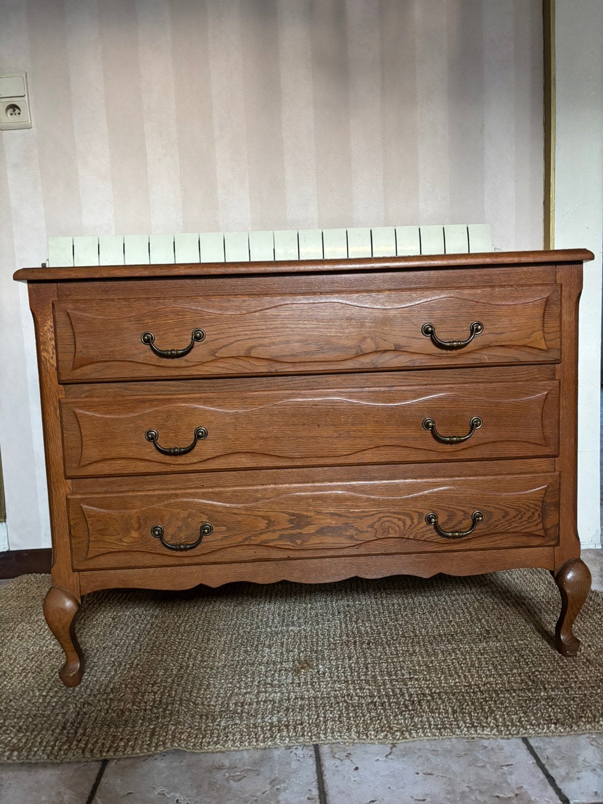 Commode en bois massif, Enlèvement ou Envoi, Comme neuf