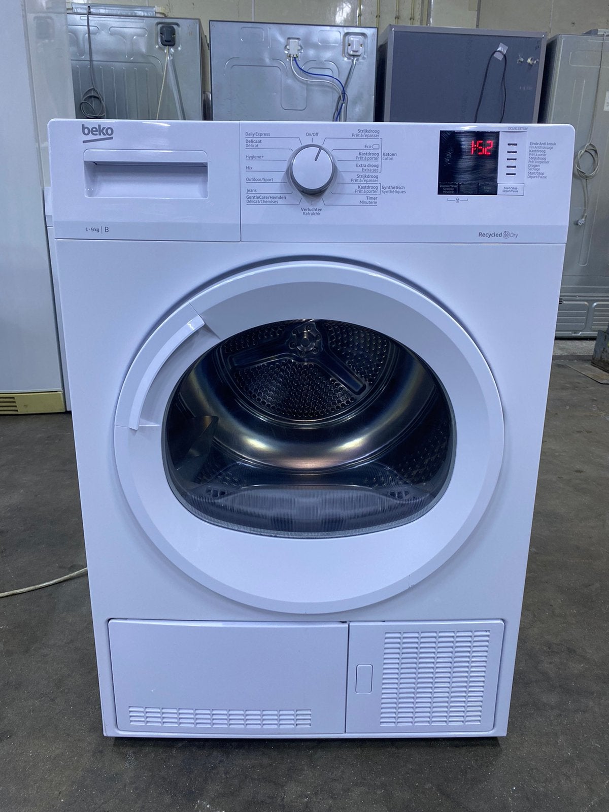 Droogkast Beko 9 Kg met GARANTIE, Electroménager, Sèche-linge, Comme neuf, À condensation, Enlèvement ou Envoi