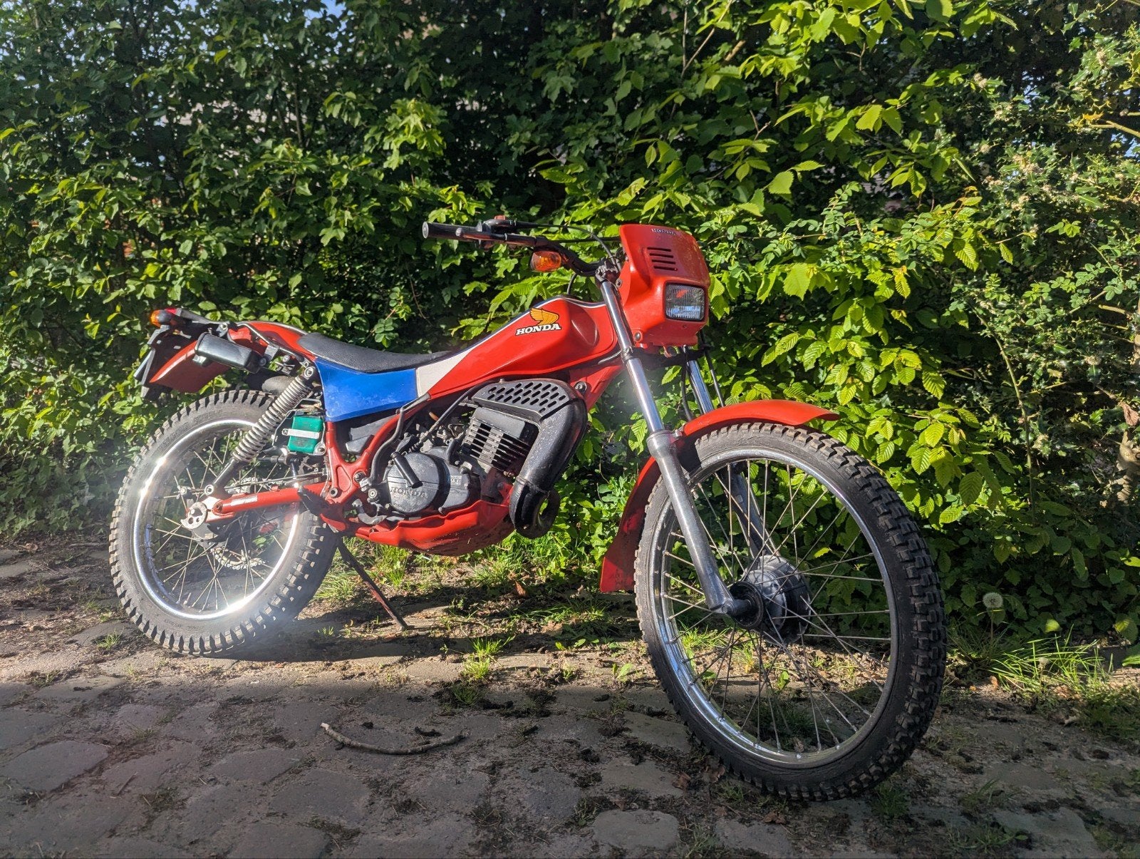 Honda TLM50, 49 cc, Klasse B (45 km/u), 5 versnellingen, Ophalen