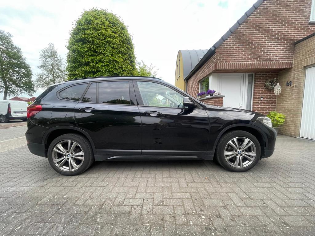 BMW X1 serie Black 1500, Auto's, Euro 5, Stof, Zwart, Zwart