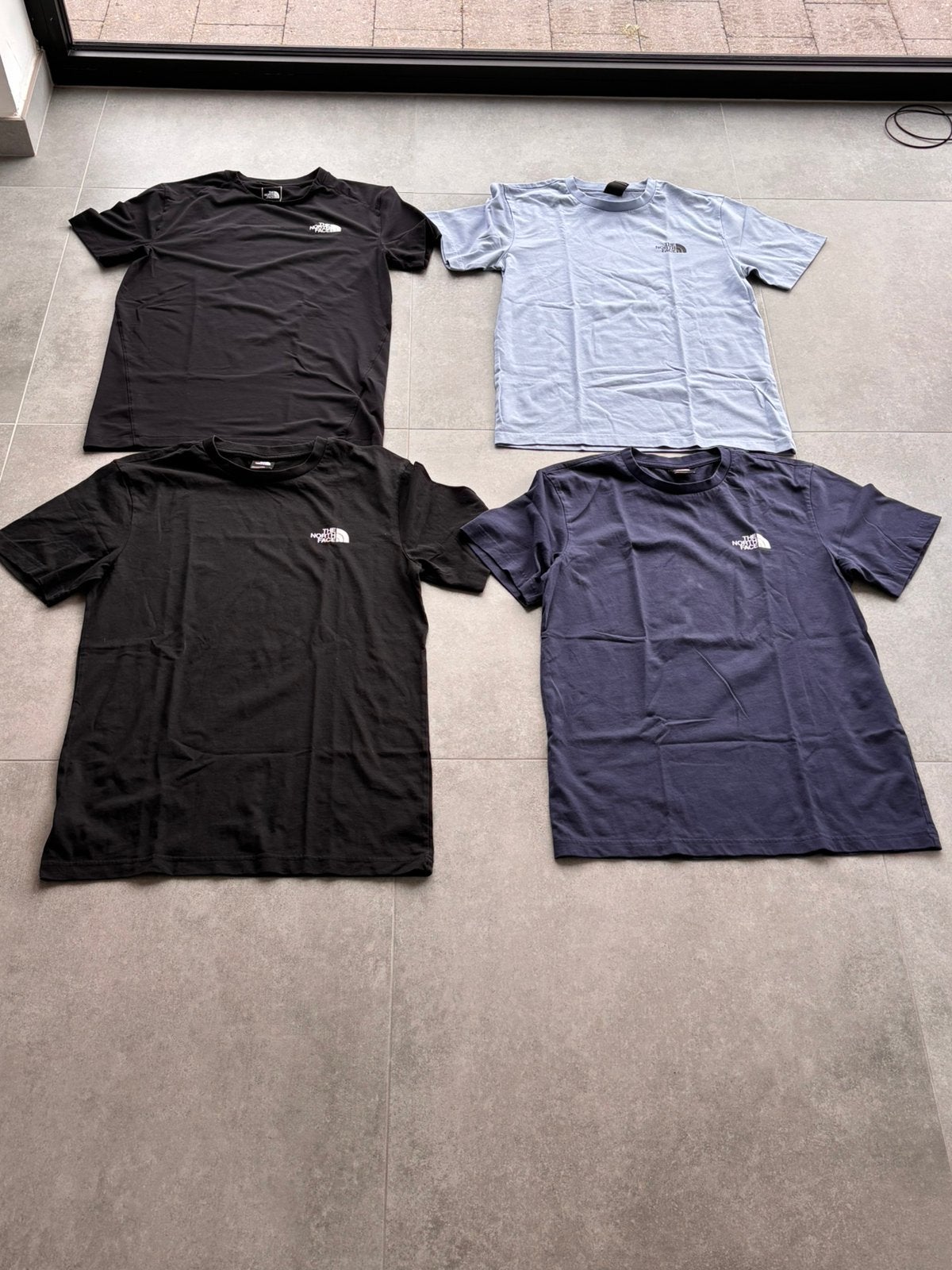 4 Tshirts The North Face maat S mannen (1 flashdry), Ophalen of Verzenden, Zo goed als nieuw, Maat 46 (S) of kleiner