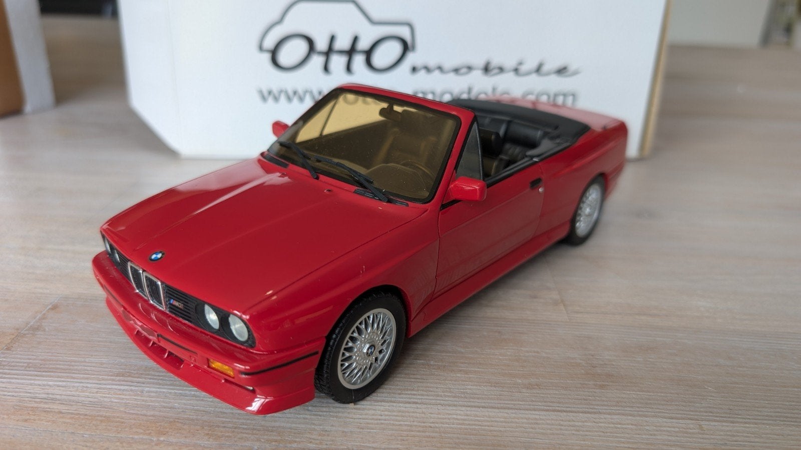 Otto BMW E30 M3 cabrio, Hobby & Loisirs créatifs, Voitures miniatures | 1:18, Enlèvement ou Envoi, Comme neuf, Voiture, OttOMobile