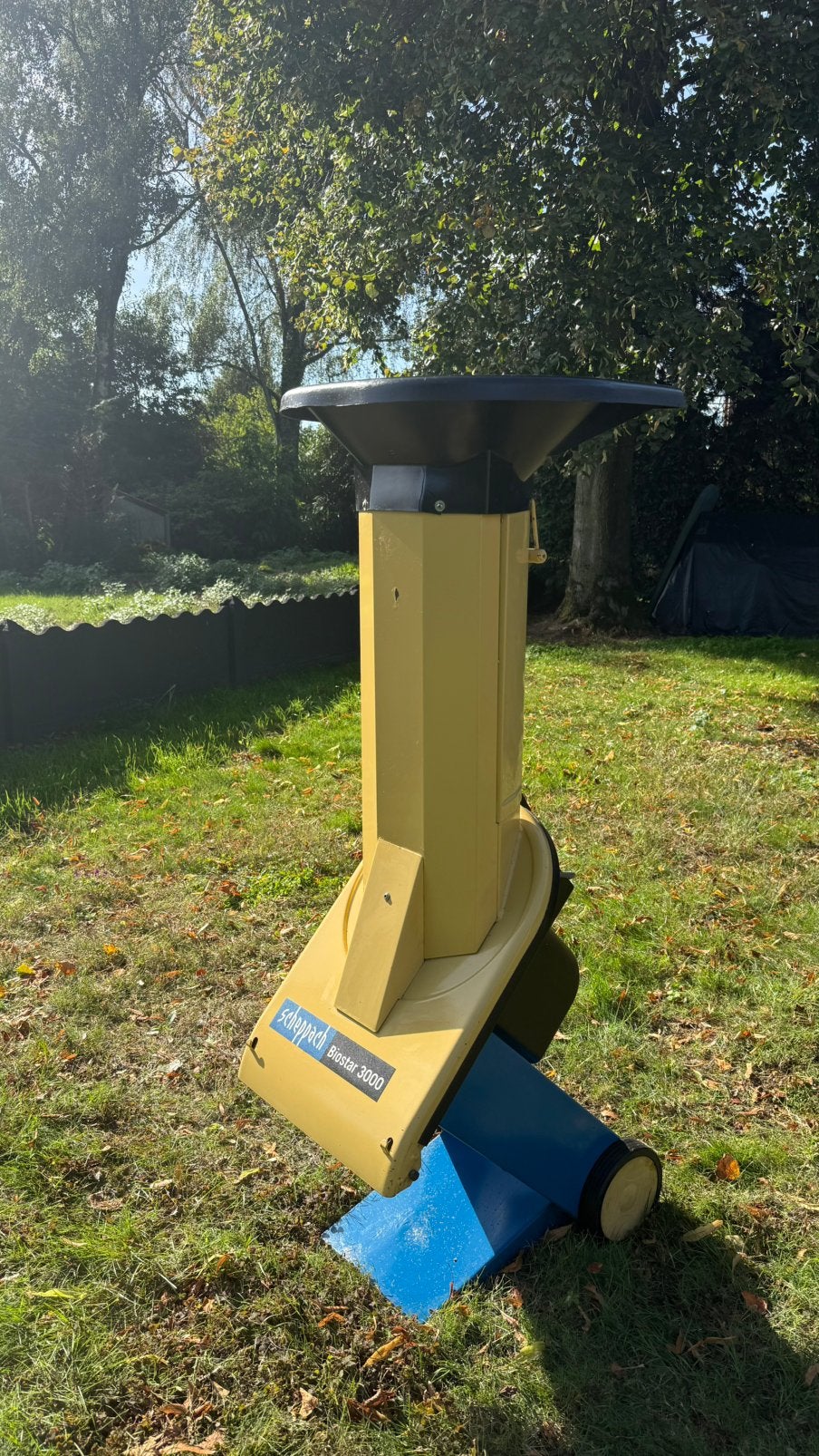 Scheppach Biostar 3000 hakselaar – 3000W – nieuwe messen, Enlèvement, Utilisé, Électrique