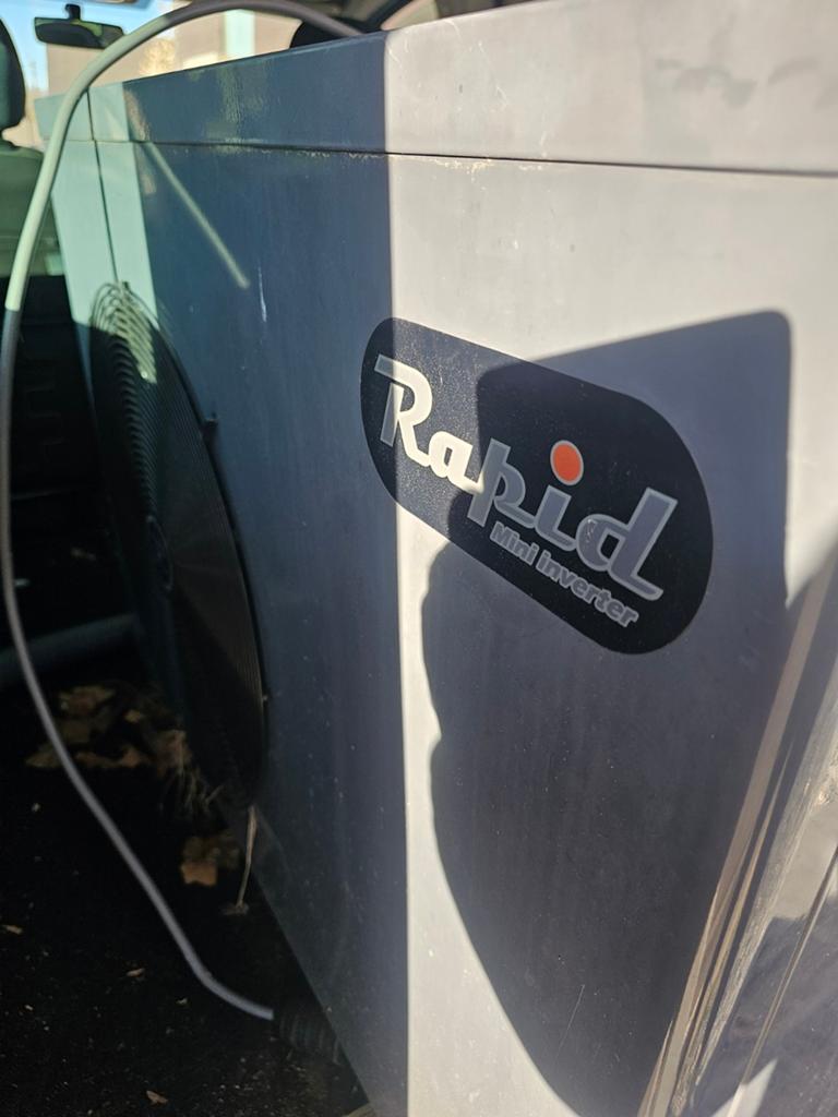 Zwembad warmtepomp 8kw inverter, Ophalen