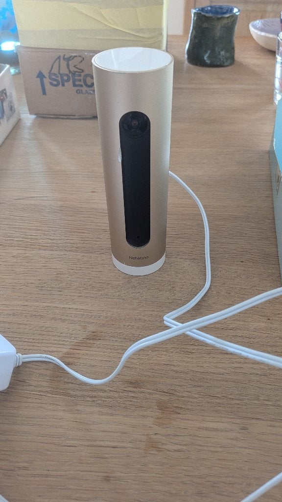 Caméra de surveillance intérieure Netatmo – Pour bricoleur, Enlèvement ou Envoi, Ne fonctionne pas, Caméra d'intérieur