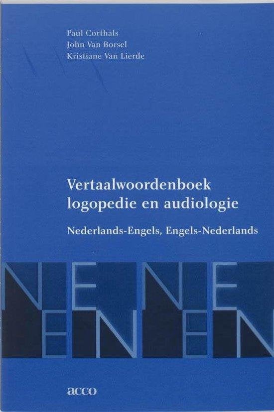 Vertaalwoordenboek logopedie en audiologie, Ophalen of Verzenden, Gelezen