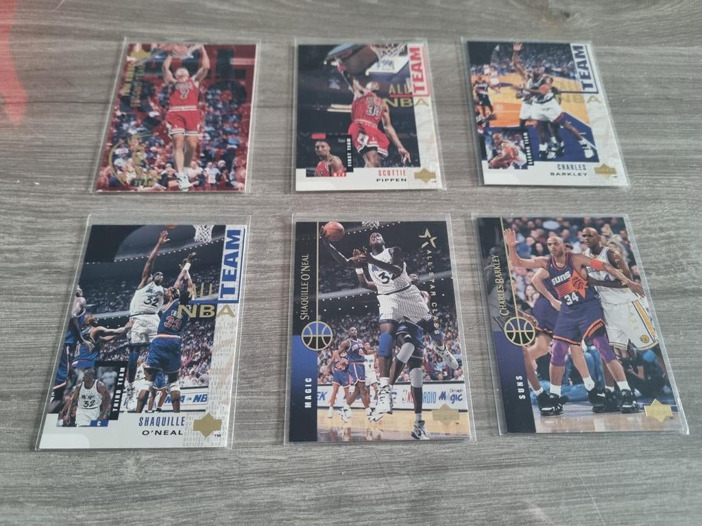 Upper Deck 94-95, Ophalen of Verzenden, Gebruikt, Meerdere plaatjes