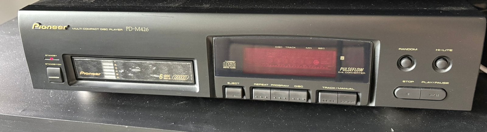 Pioneer PD-M426 Multi CD-Speler – Vintage 6-CD Wisselaar, Ophalen, Gebruikt