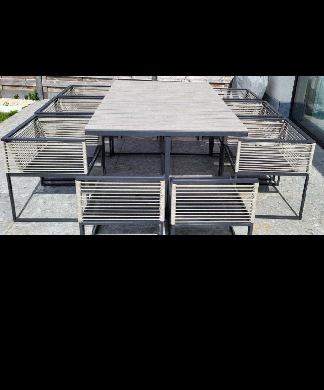 !TUINSET 10 PERSONEN INCLUSIEF HOES!, Tuin en Terras, Ophalen, Tuinset