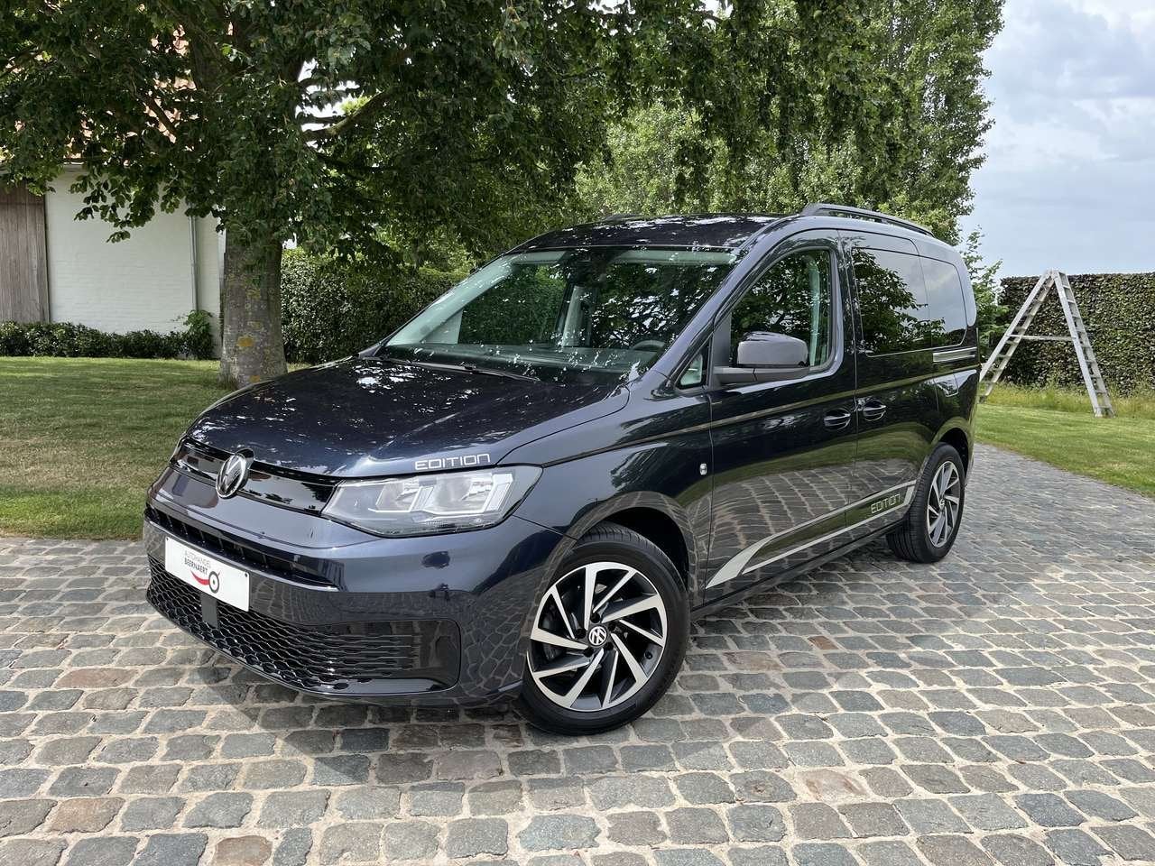 Volkswagen Caddy 2.0 TDi/1eignr/68900km/Cruise/Clima/Pdc/Ha, Auto's, 0 kg, 75 kW, Monovolume, Zwart