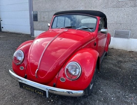 VW Kever Cabrio - 1969 - topstaat, Auto's, 4 zetels, Achterwielaandrijving, Zwart, Cabriolet