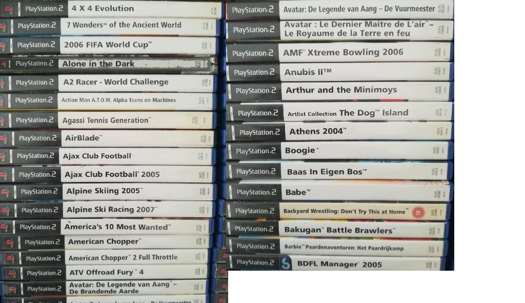 Lot Ps2 Games ongeveer 350 stuks, Ophalen of Verzenden