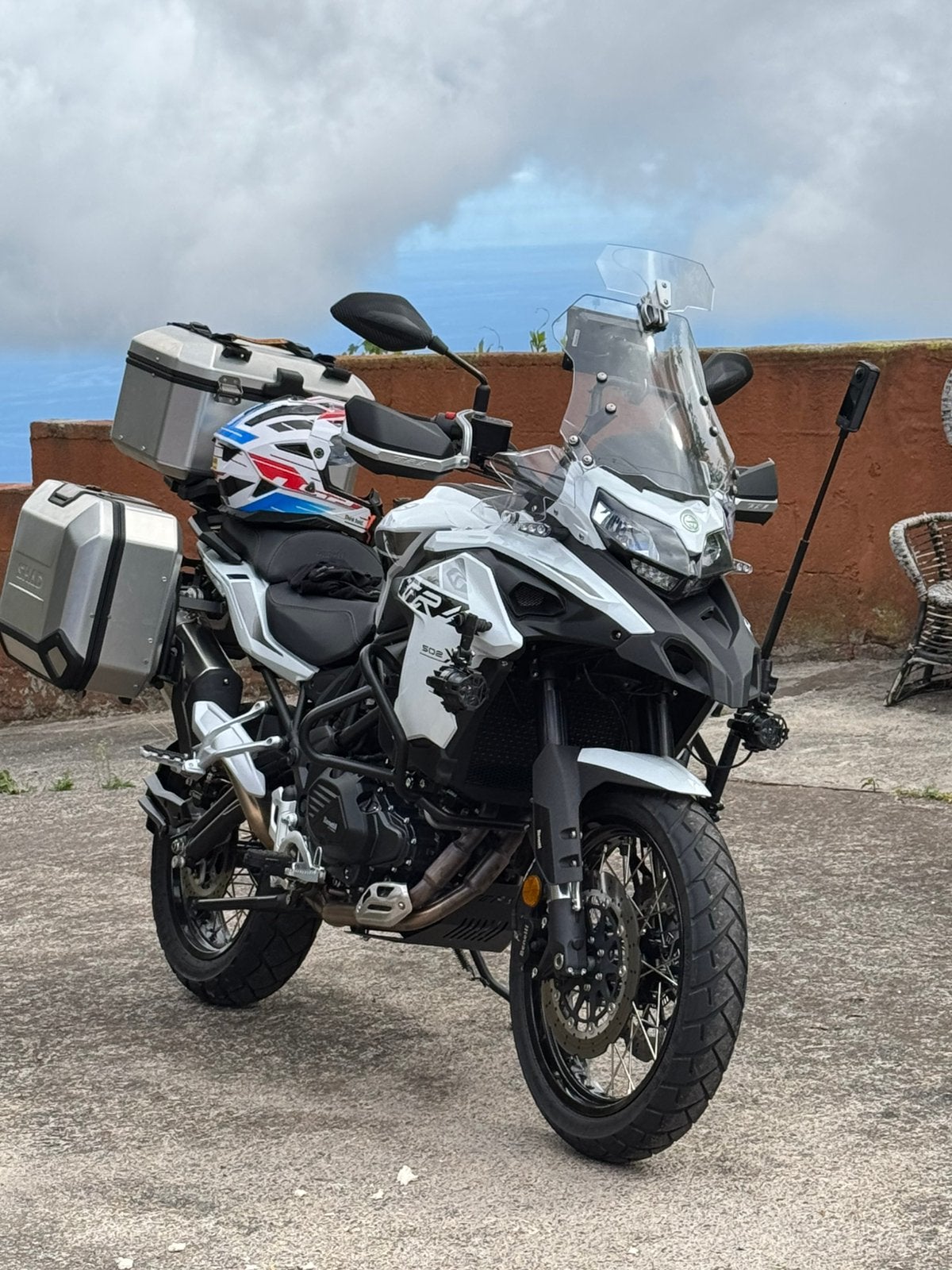Benelli trk 502 x, Ophalen, Gebruikt