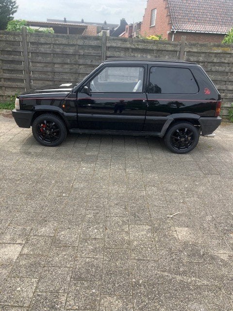 fiat panda van 1988, Auto's, Stof, Zwart, Overige kleuren, Handgeschakeld