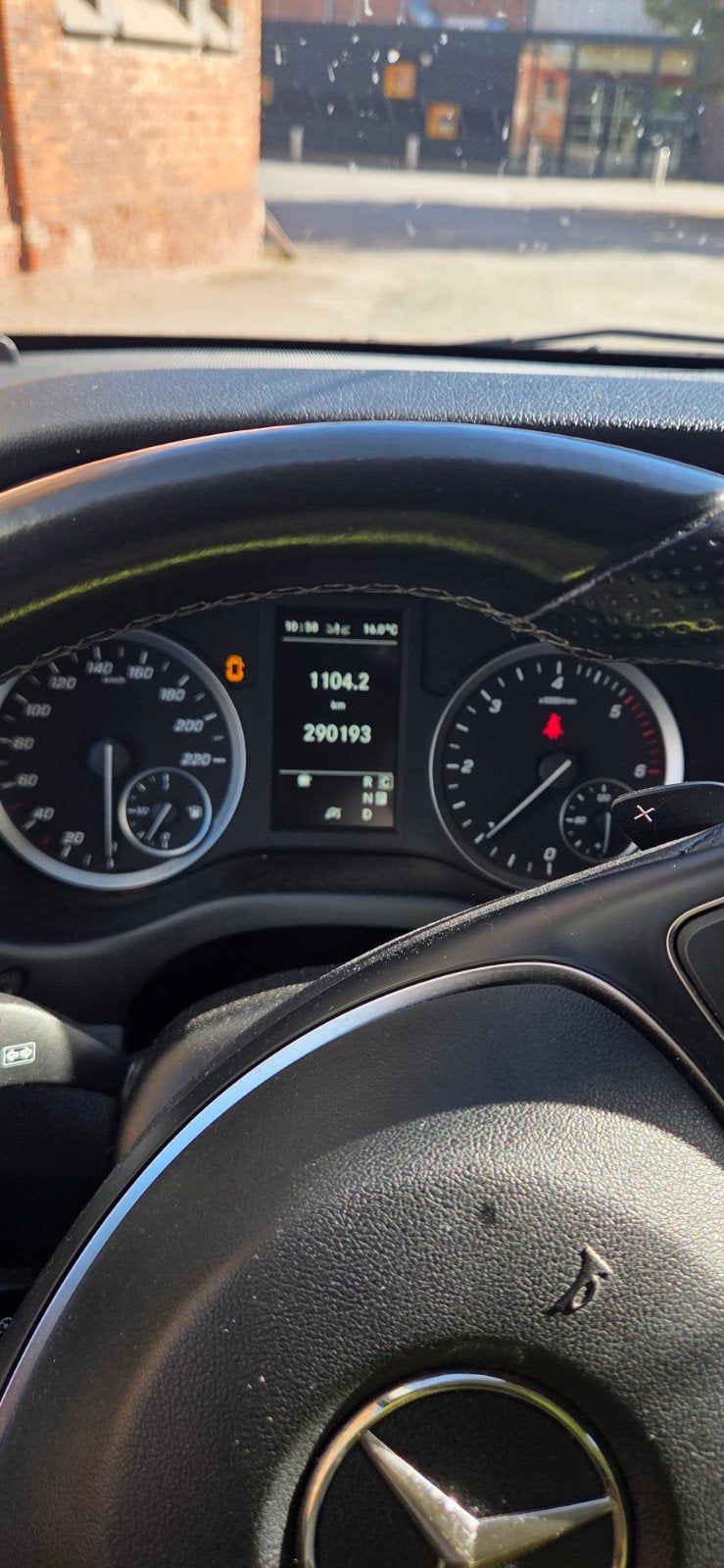 Mercedes Vito 114 cdi, Auto's, Automaat, Monovolume, Zwart, 9 zetels