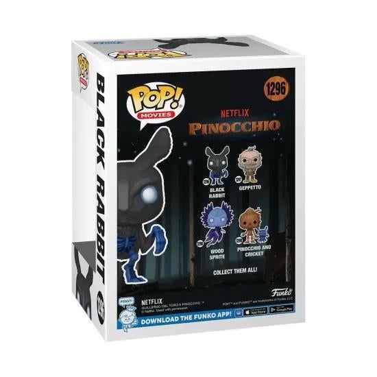 PINOCCHIO NETFLIX - Films FUNKO POP N 1296 - Lapin noir, Enlèvement ou Envoi