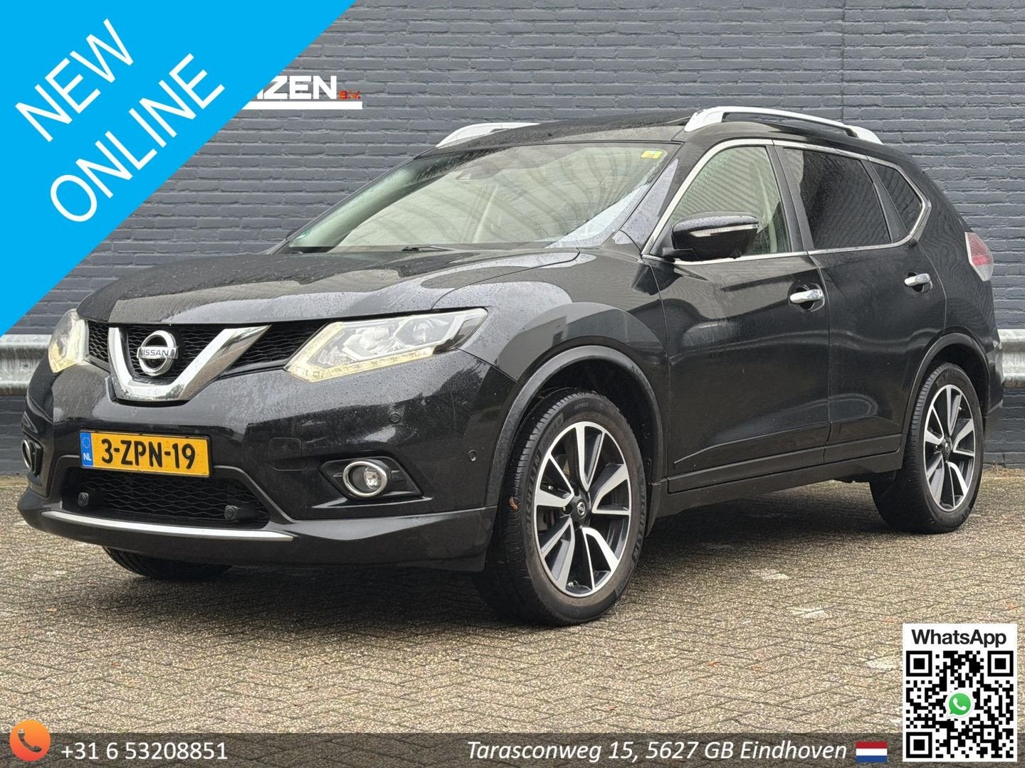 Nissan X-Trail 1.6 dCi Tekna 4WD 7p. | Pano | Leder | Cruise, Achat, 139 g/km, Bluetooth, Entreprise