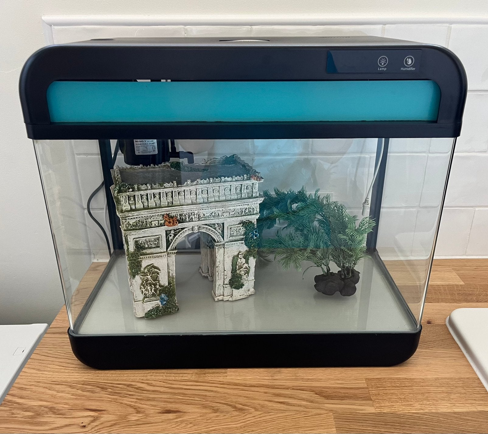 Aquarium 26L, Dieren en Toebehoren, Ophalen, Gebruikt