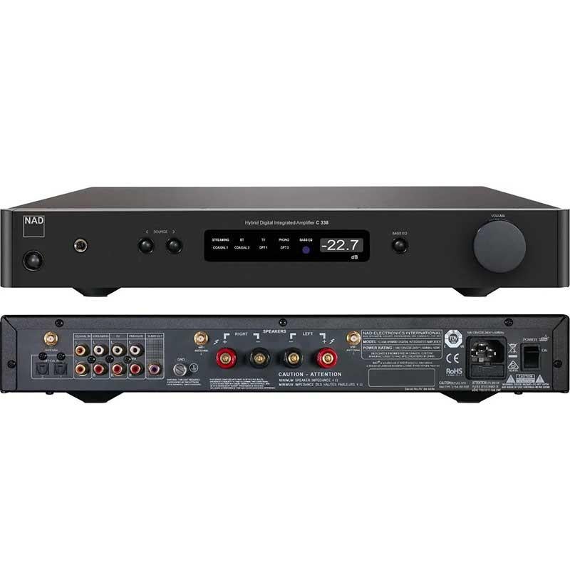 Nad C338 Ampli Hi-Fi Streamer Dac intégré Bluetooth, Audio, Tv en Foto, Professionele apparaten, Ophalen, Zo goed als nieuw