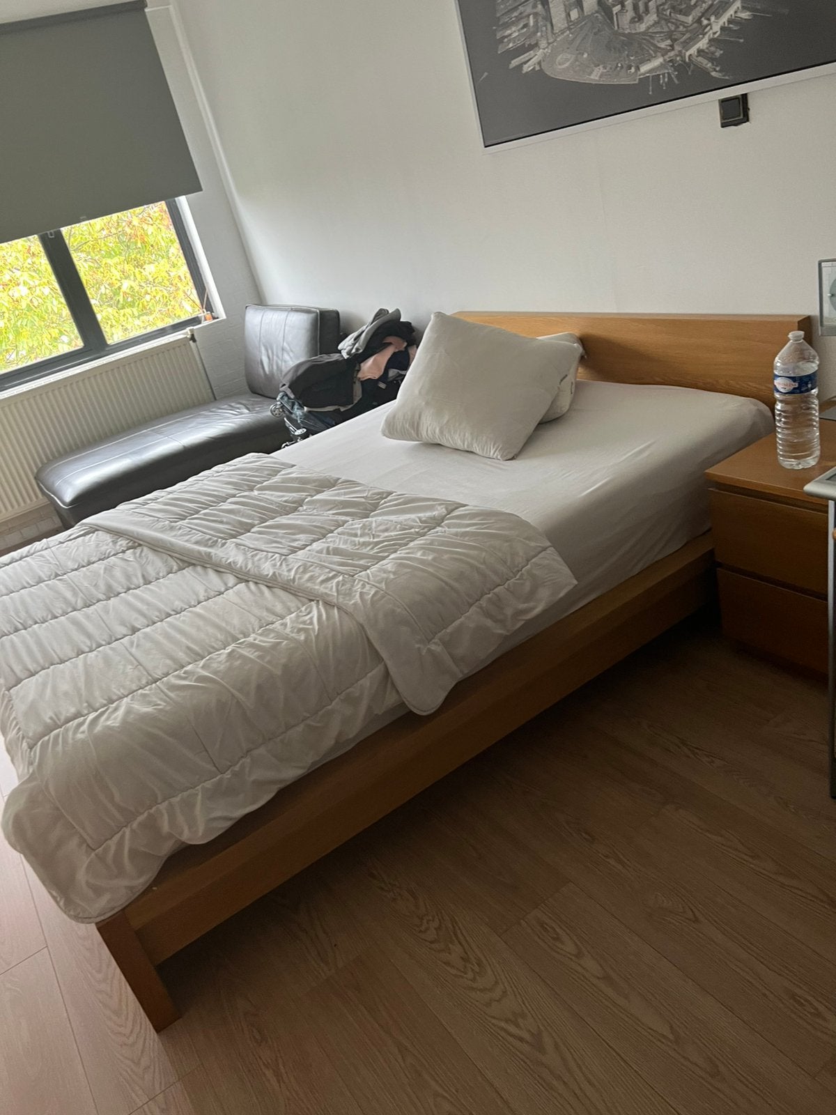 Lit, Maison & Meubles, Chambre à coucher | Chambres à coucher complètes, Enlèvement, Comme neuf
