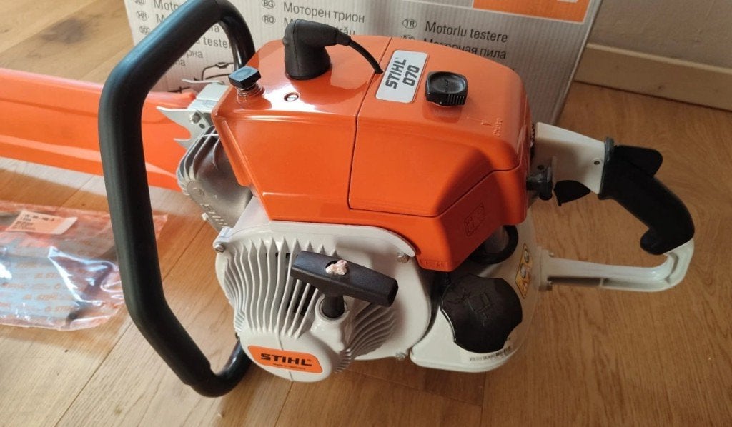Stihl 070 kettingzaag, Doe-het-zelf en Bouw, Stihl, 70 mm of meer, Kettingzaag, Nieuw