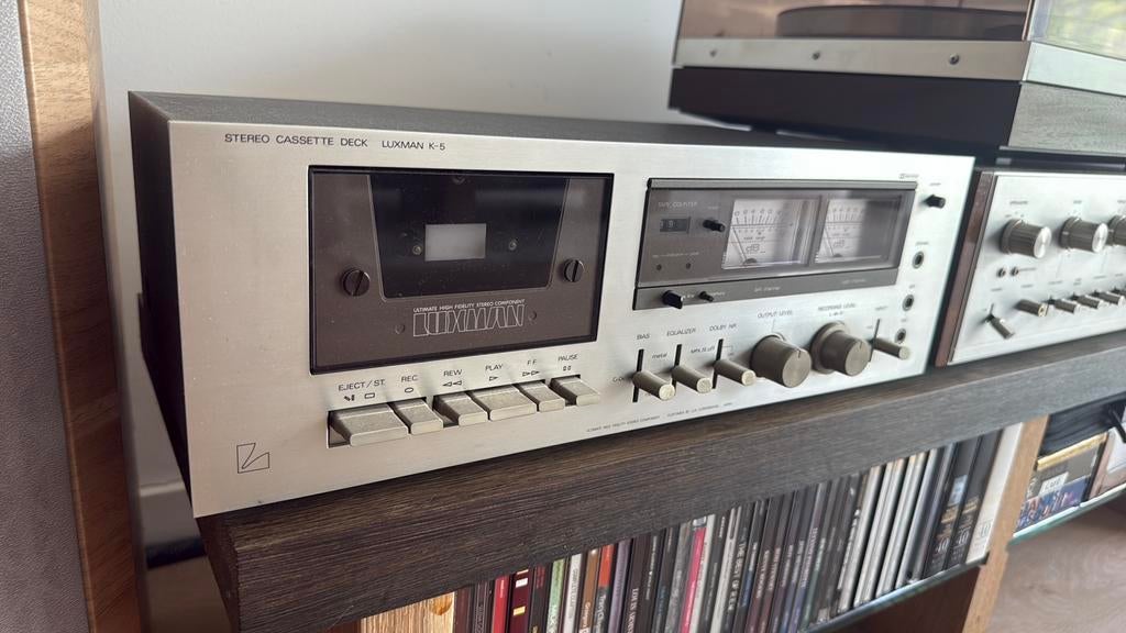 Luxman K-5, Enlèvement, Simple, Auto-reverse