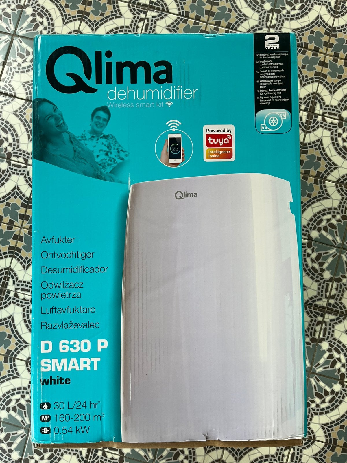 Qlima D 630 P SMART, Ophalen