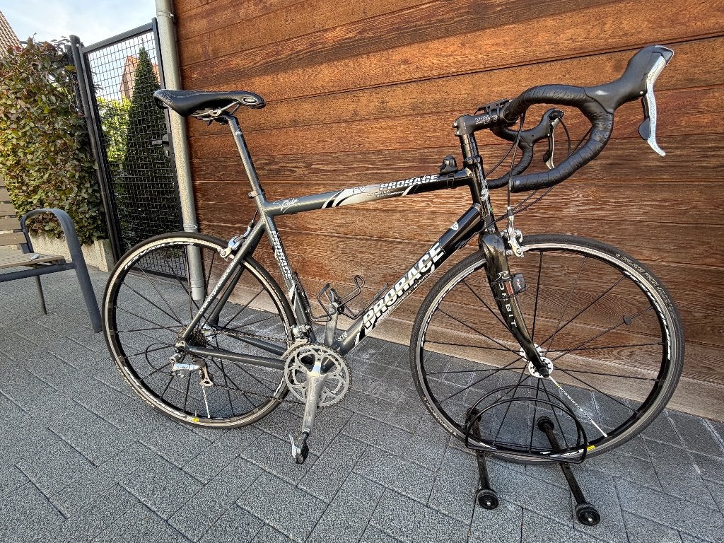 Racefiets met accessoires, Gebruikt, Aluminium, Ophalen, Overige merken