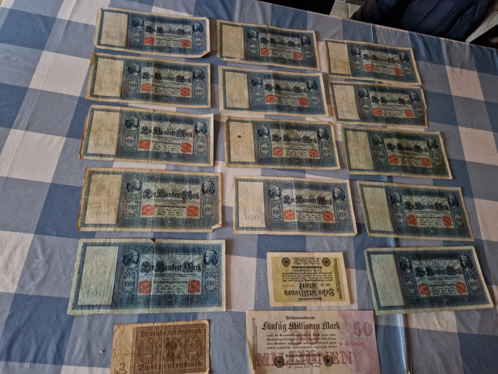 oud duits geld 1ste oorlog, Verzamelen, Ophalen of Verzenden